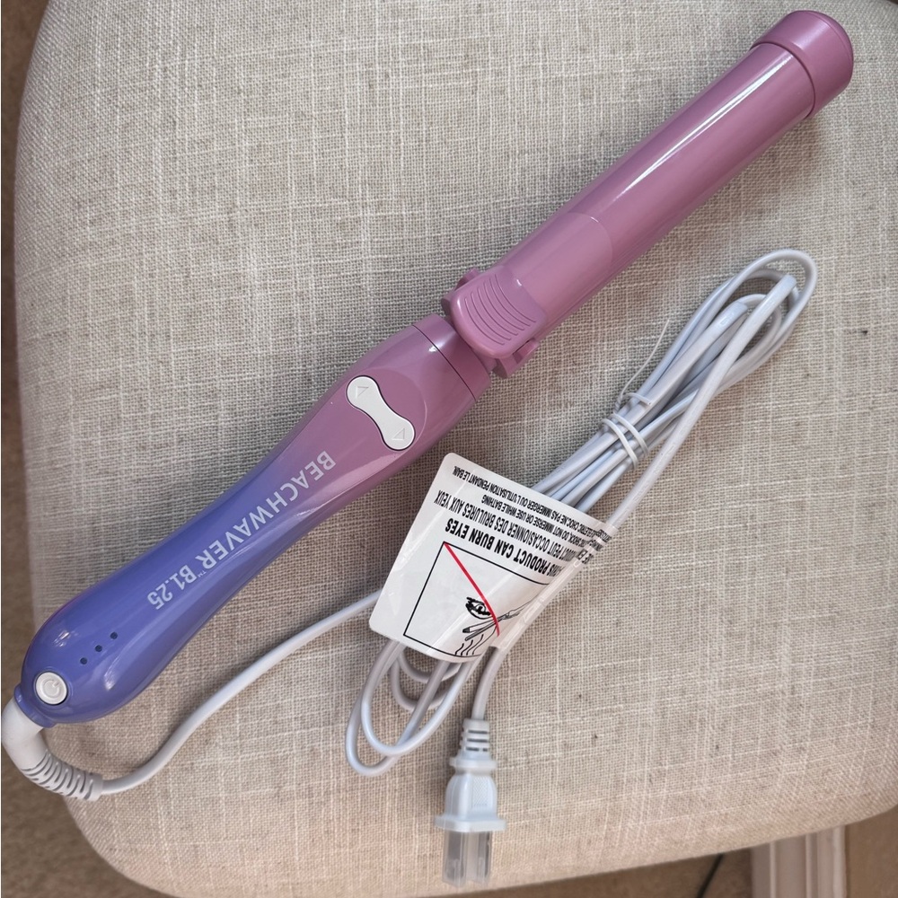 The Beachwaver Co. B1.25 Purple Hair Curler